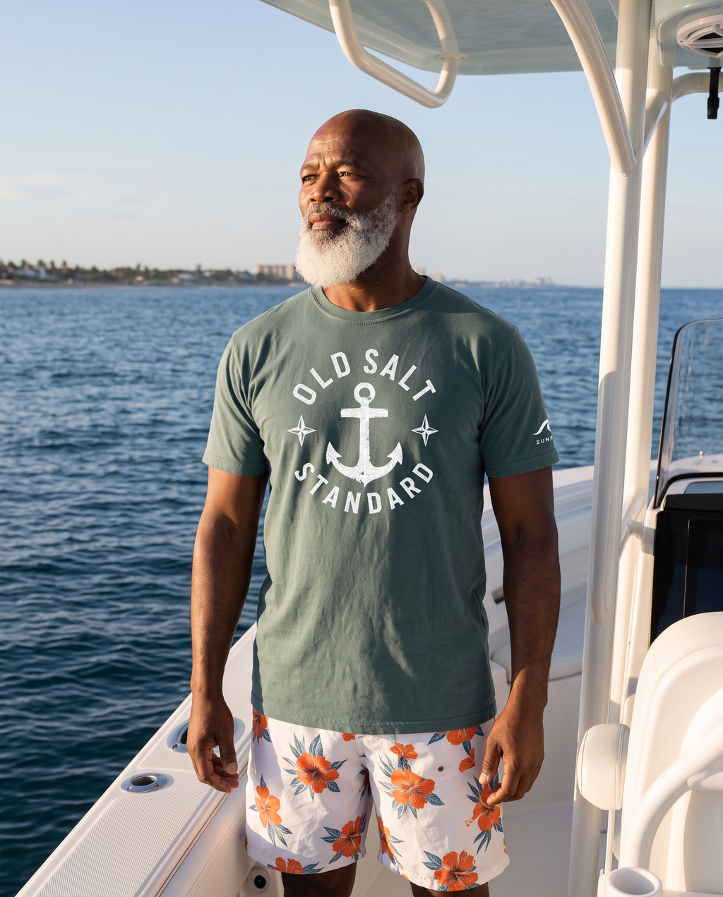 Vintage Coastal Graphic Tee | Old Salt Standard - Light | Retro Beach T-Shirt | Ocean Lover Gift | Comfort Colors Tee