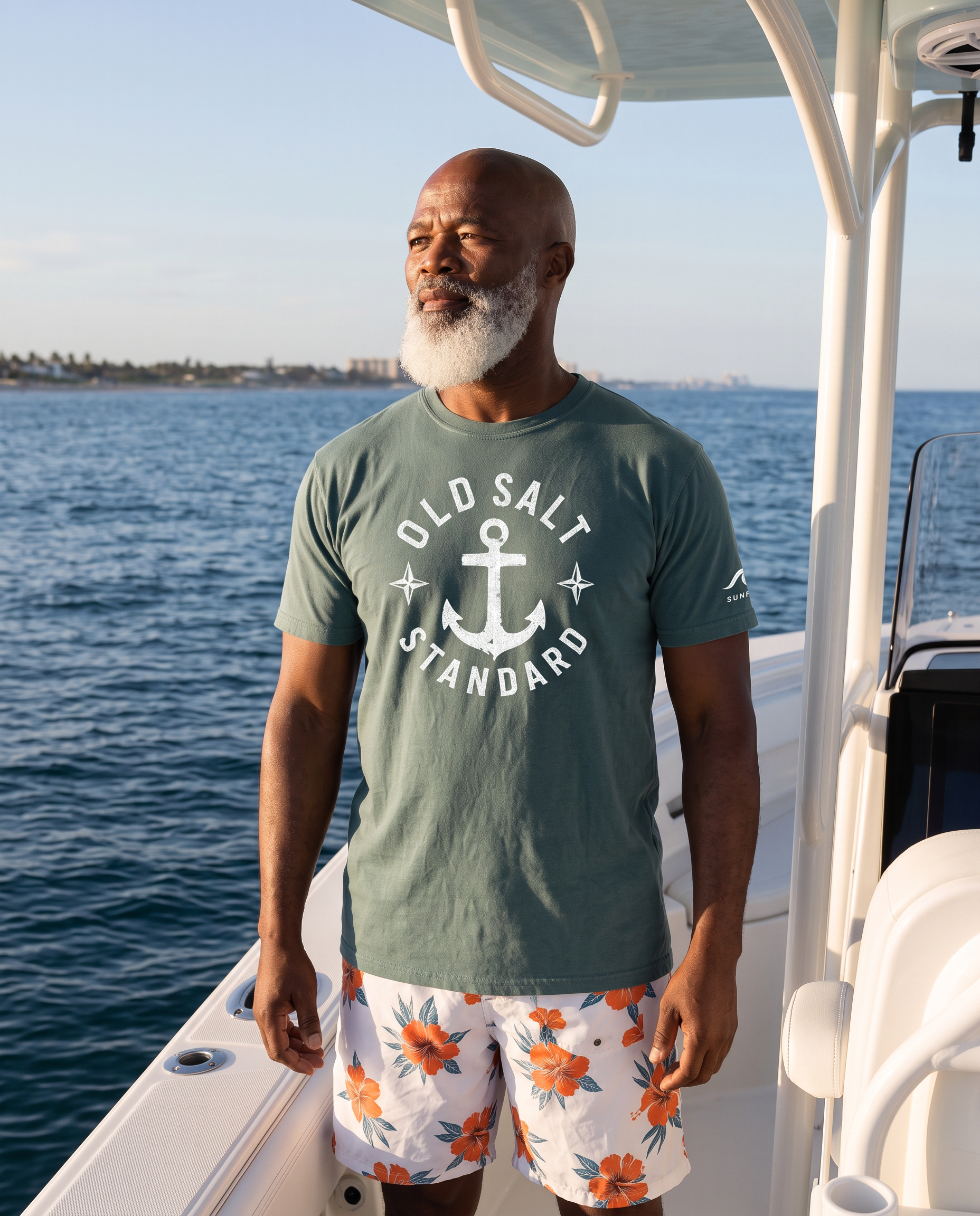 Vintage Coastal Graphic Tee | Old Salt Standard - Light | Retro Beach T-Shirt | Ocean Lover Gift | Comfort Colors Tee